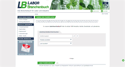 Desktop Screenshot of labfirms.de